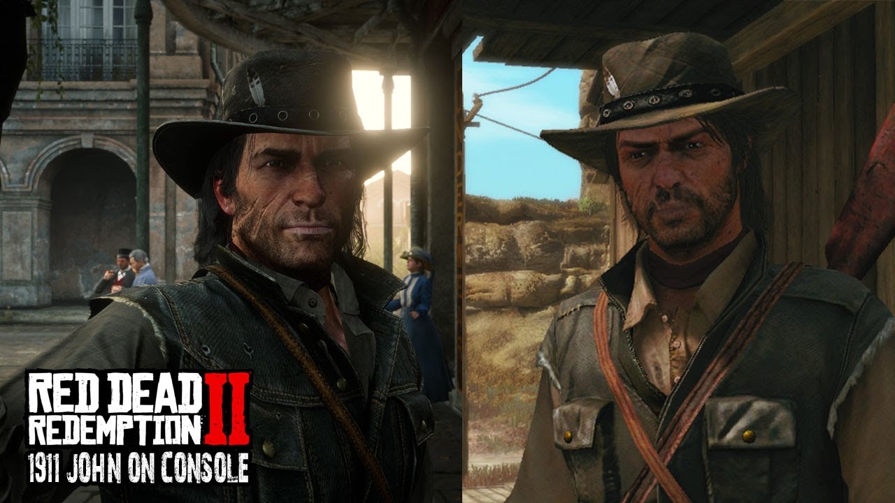 How to make RDR1 John Marston on Console (RDR2)