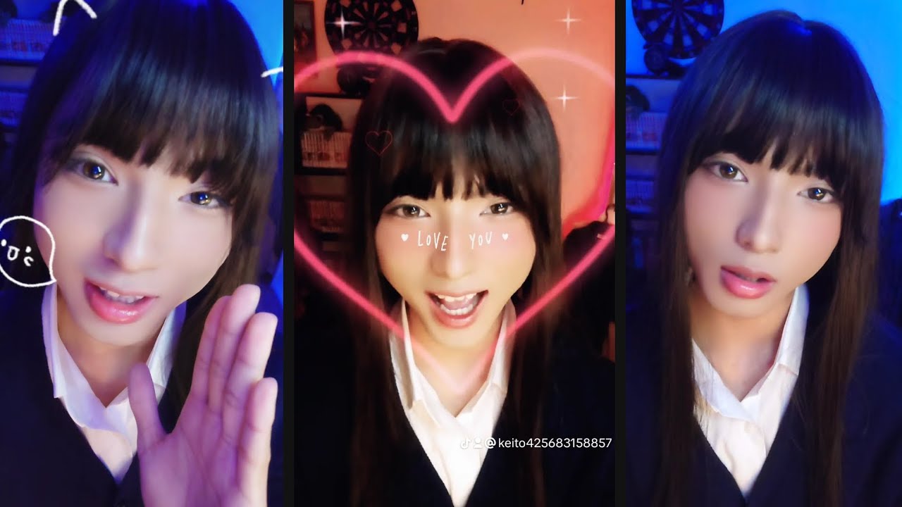 【TikTok】高校生男の娘のTikTok総集編!!みんなはどっち派？男の子？男の娘？Happy🥳🥳🥳#tiktok
