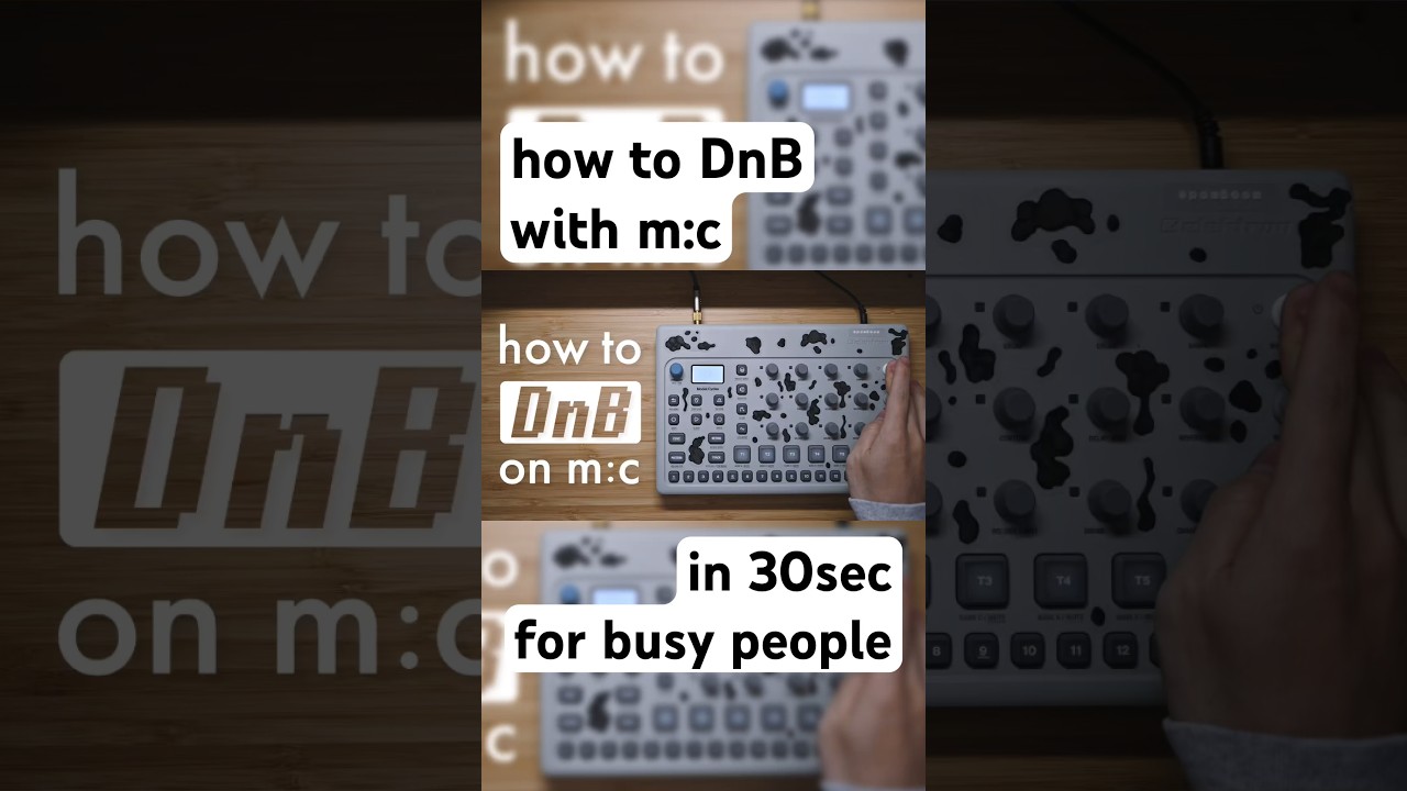 how to #drumandbass with #modelcycles in 30sec. full video in link.