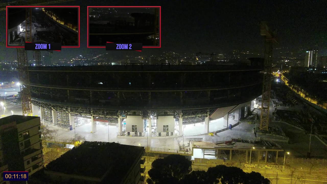 Emissió en directe 4K! 17/03/26 de Las Obras del Camp Nou!