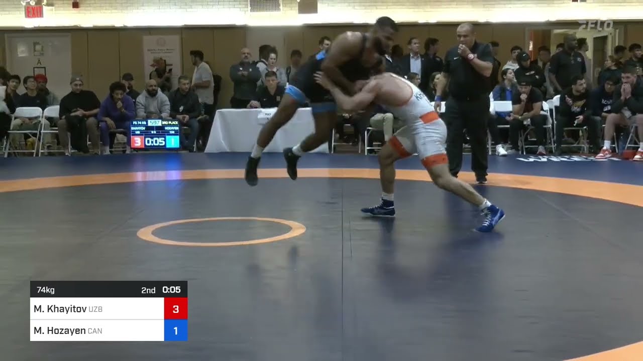 Mirzo Khayitov vs Mohamed Hozayen: 2024 MFS Bill Farrell Memorial: 74 KG 3rd Place Bout