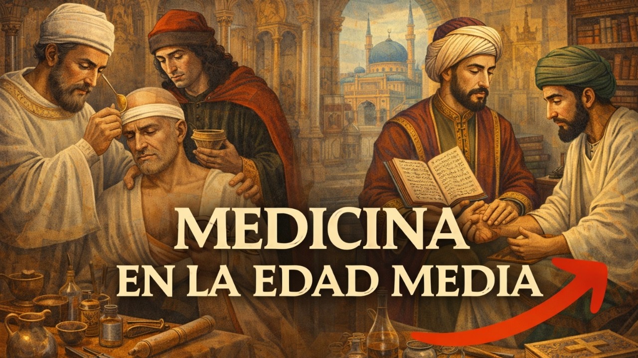 La práctica médica medieval en Occidente y Oriente
