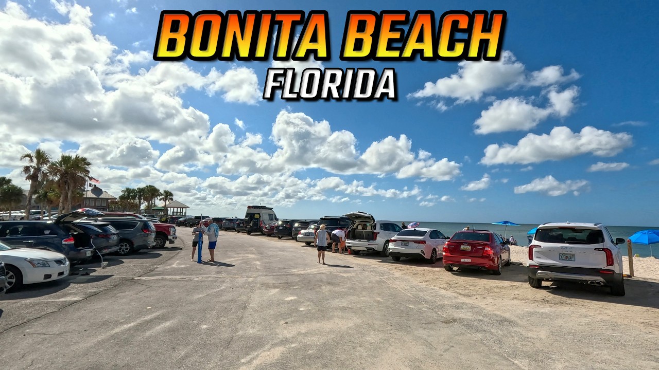 Bonita Beach, Bonita Springs Florida Driving Through