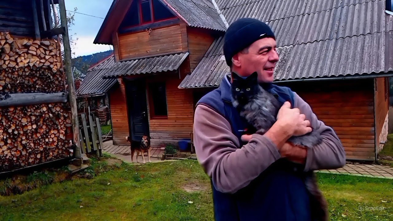 Настоящая Сельская Жизнь Высоко в Горах | Осенние Дела по Дому