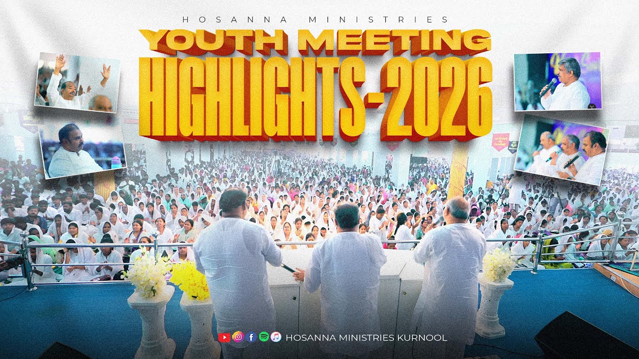 Hosanna Youth Meeting Highlights 2026 | Powerful Moments & Testimonies
