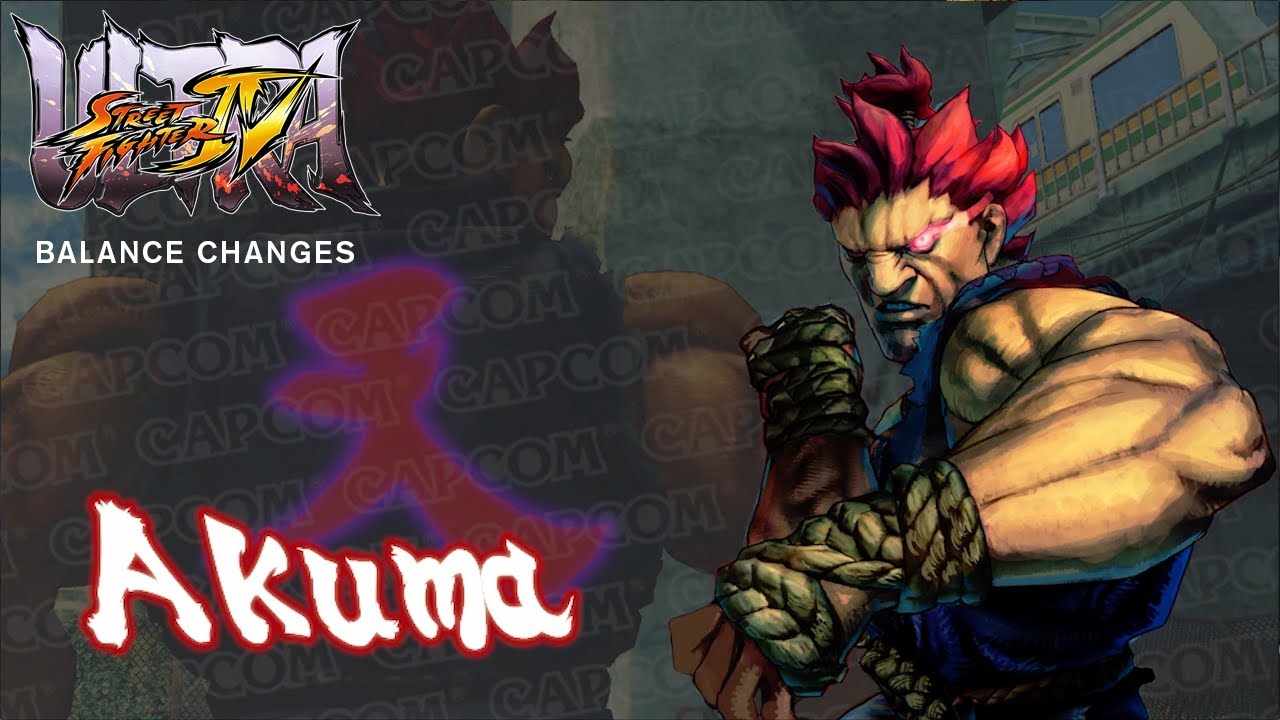 USFIV: Akuma Balance Changes