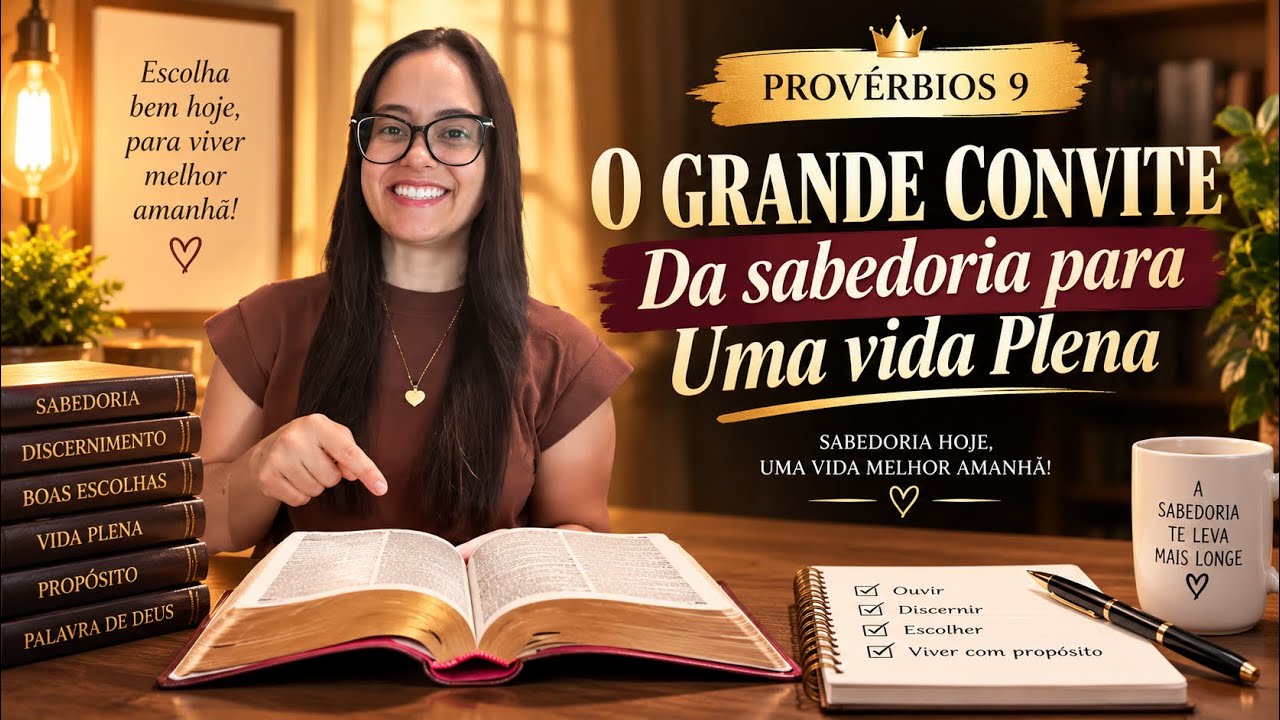 Provérbios 9 O grande convite da sabedoria para uma vida plena