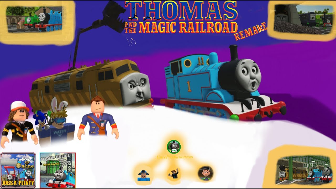 Thomas And The Magic Railroad | Roblox Remake | Full Movie