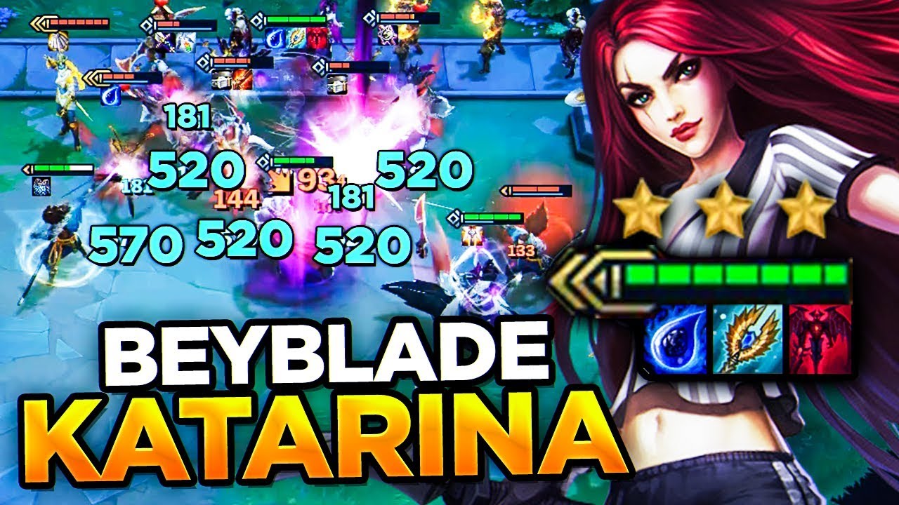 I TRIED BEYBLADE KATARINA! INSTANT ULT JUMPS! | Teamfight Tactics