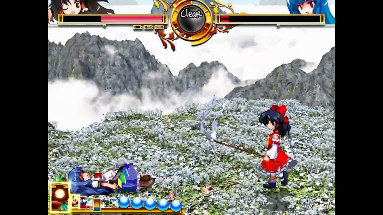 Touhou 10.5 - Scarlet Weather Rhapsody - Lunatic 1cc - Reimu - Part 2