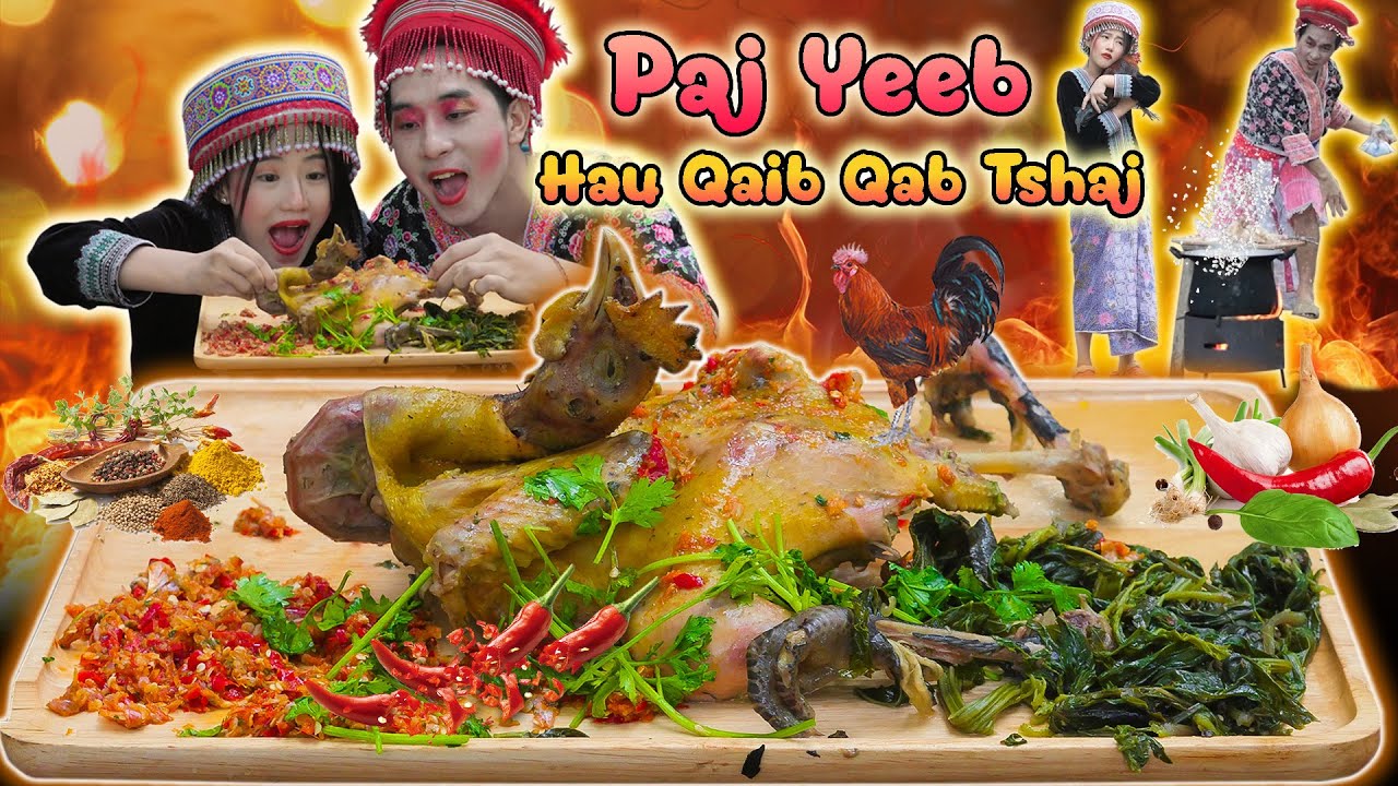 Paj Yeeb Hau Qaib Qab Tshaj | Movie Funy HaHaHa #maiv zuag thoj #paj yeeb