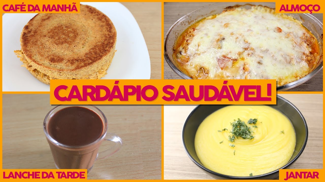 CARDÁPIO SAUDÁVEL DE INVERNO! Receitas Fit Para EMAGRECER Gastando Pouco!