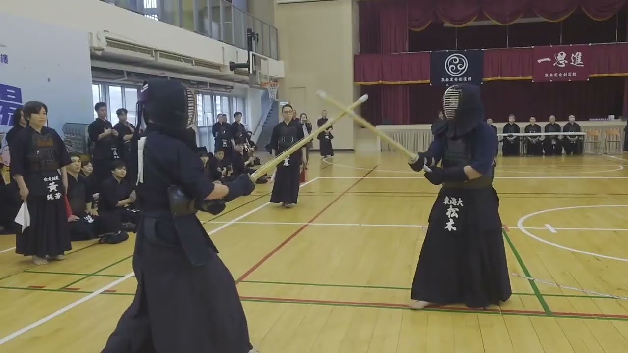 敦南建安劍道館x東海大合同練習 模擬比賽