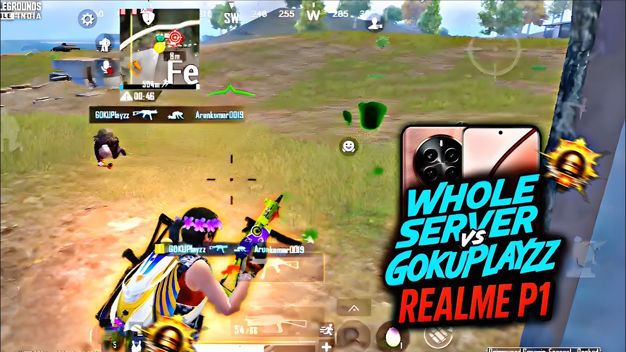 Whole Lobby Tried to Stop GokuPlayzz🔱 REALME P1 📱| BGMI & PUBG | @Gokugaming09  