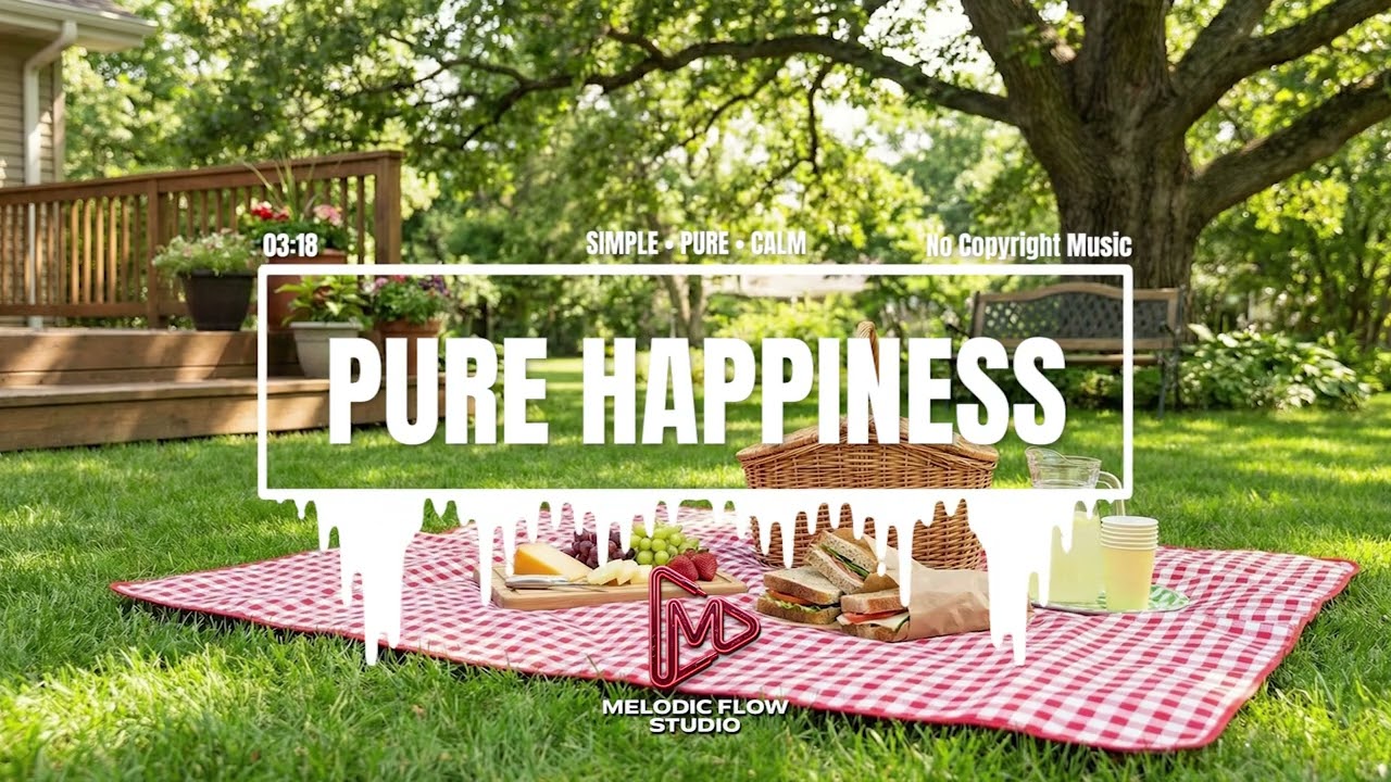 Pure Happiness - Simple & Calm Acoustic (No Copyright Music)