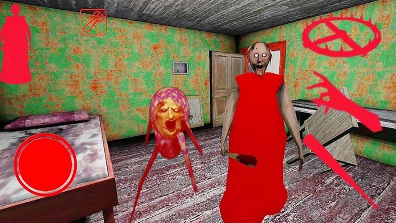 Granny Game Horror Escape Gameplay Red Granny Mode |EP.28] #granny #funny #viral