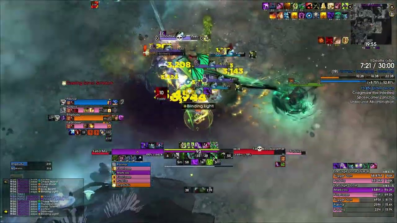 The Underrot +19 | Havoc Demon Hunter | 108k DPS | DF Season 2 | Mythic+