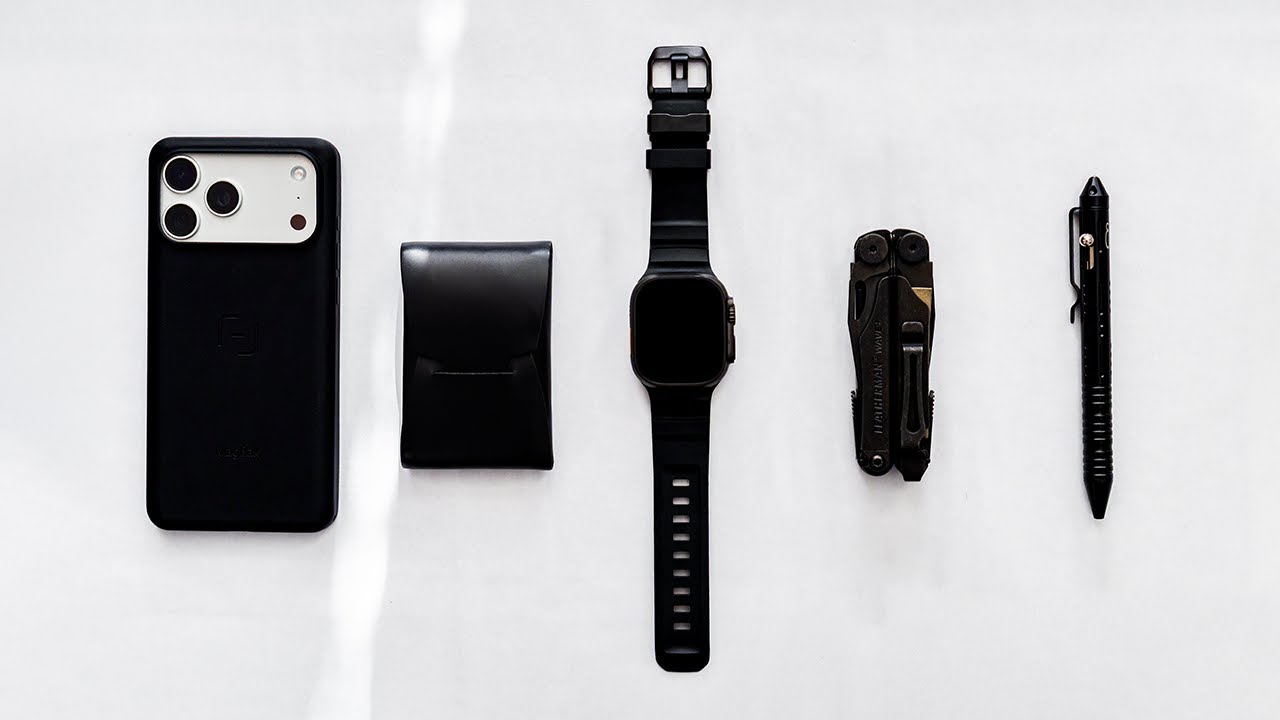 Моя повседневная сумка 2025 | Blackout Edition