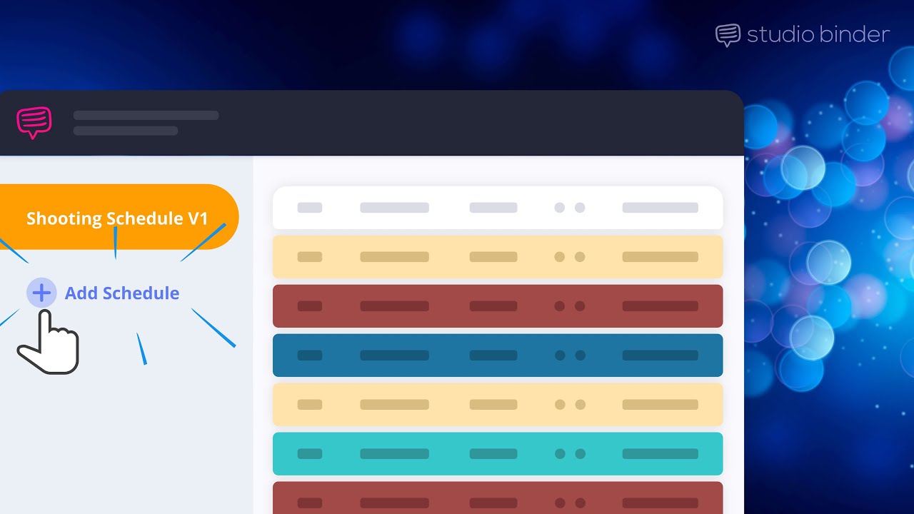 How to Create Multiple Schedules in StudioBinder | Shooting Schedule Tutorials
