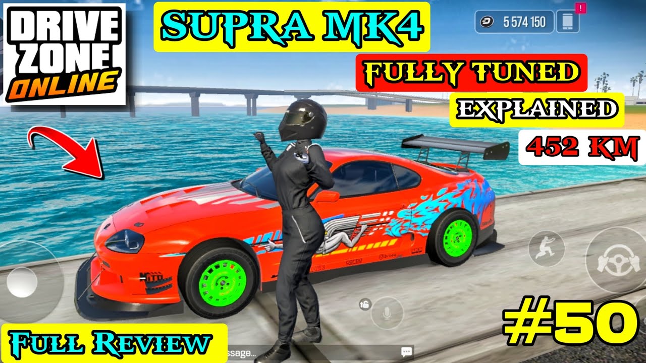 Supra Mk4 Tuning For Fast Fully Explained|Drive Zone Online|Drive Zone Online Mobile Gameplay