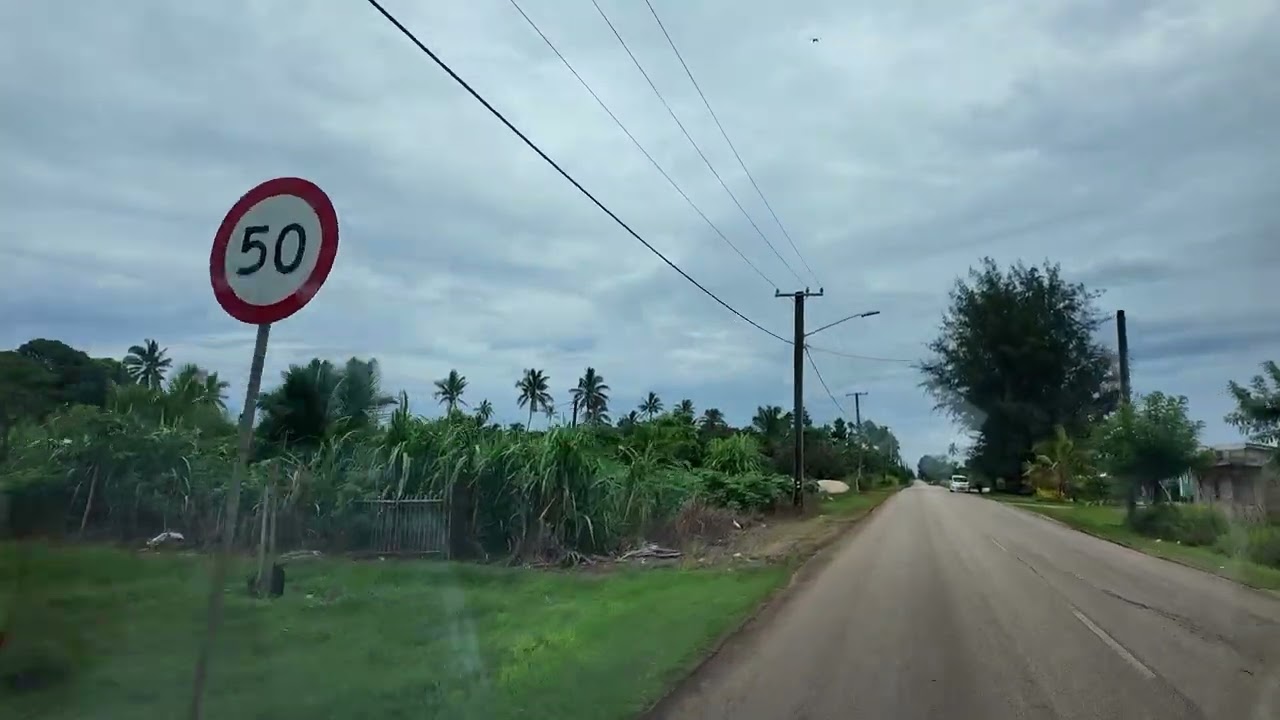 Uninterrupted  Drive from Fua’amotu to Nuku’alofa 