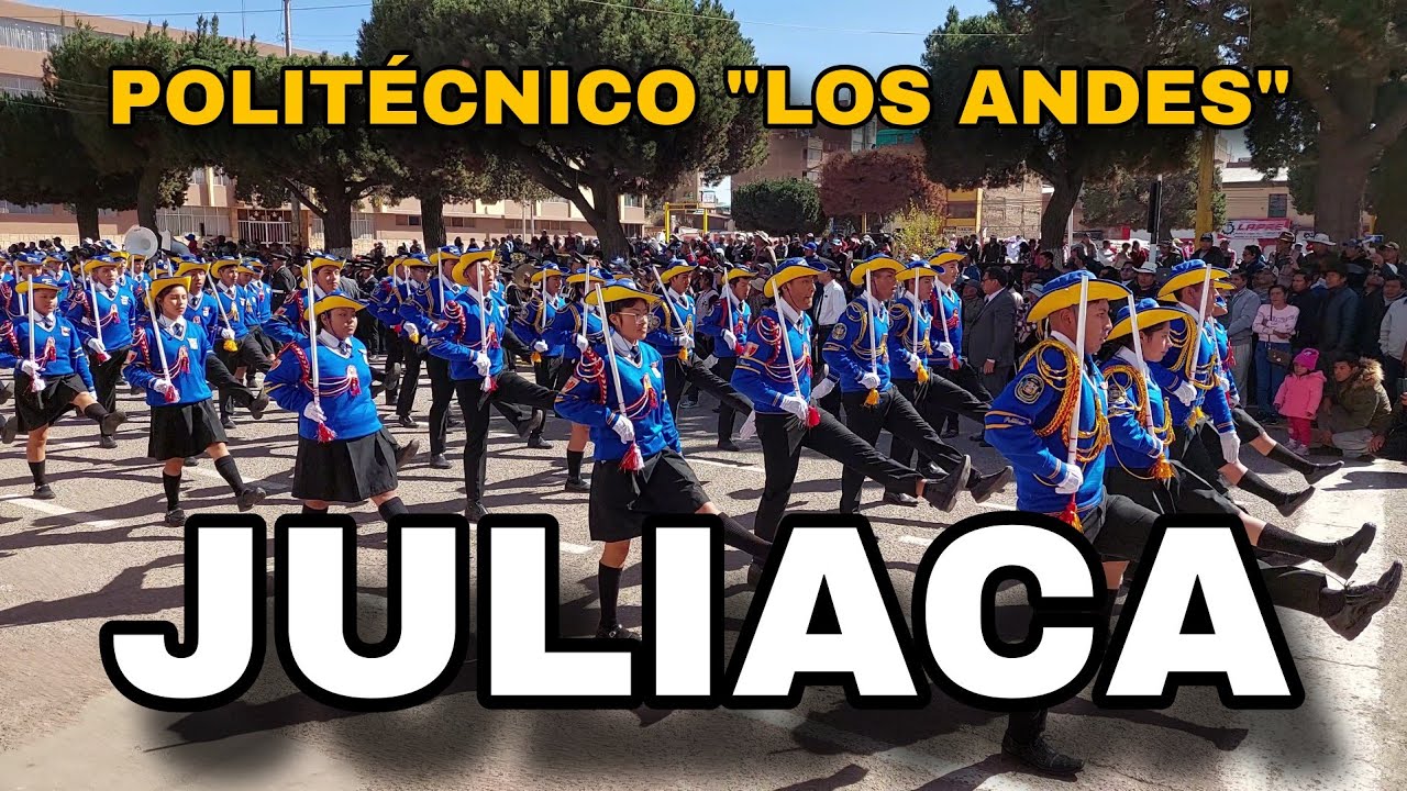 Deslumbrante desfile por los 78 aniversario del Colegio Politécnico Regional 