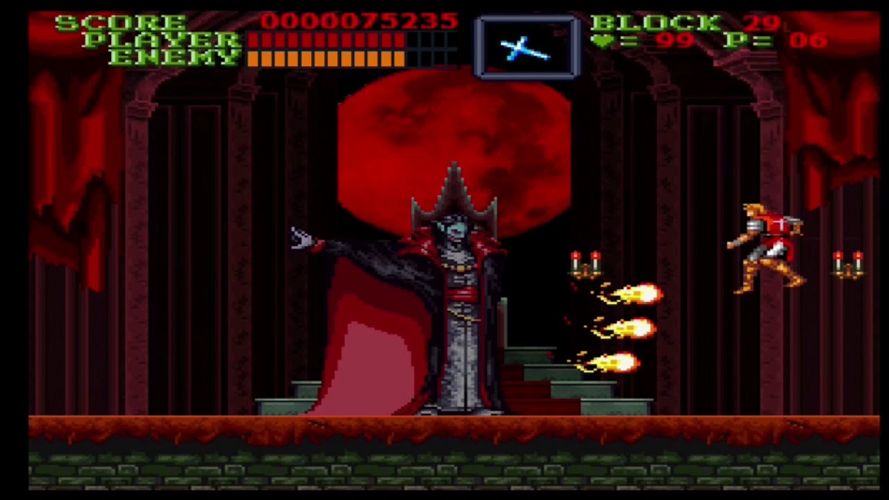 Castlevania The Bloodletting Final Stage + Regular Ending