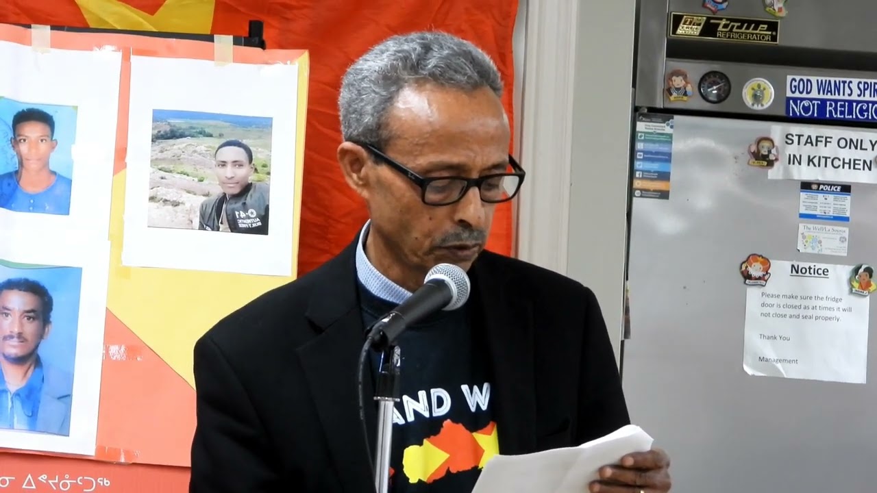Marking the 3rd year of Tigray Genocidal War November 04 2023. Ottawa Ontario.