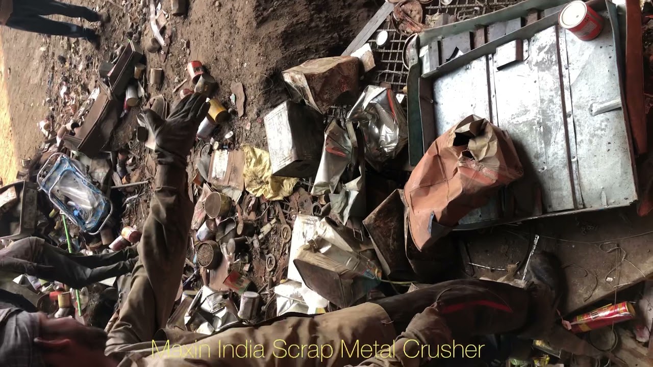 Scrap Metal Shredder Machine, Metal Crushing, #ScrapMetalScrapCrusherMachine, #MetalShreddermachine,