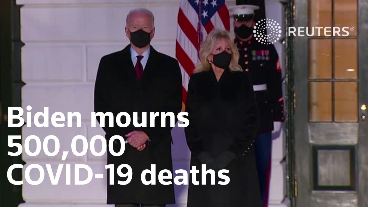 Biden mourns 500,000 Americans who died of COVID-19