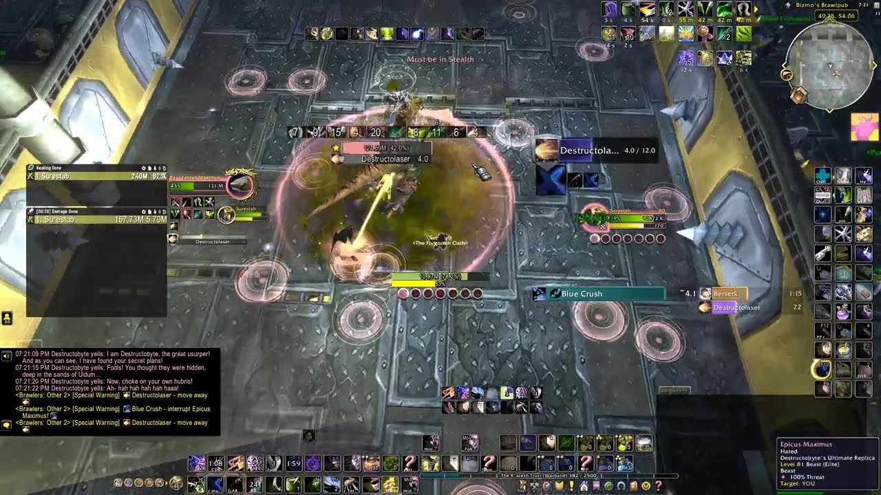 11.2.7 Brawler's Guild Rank 7 - Epicus Maximus (Assassination Rogue)