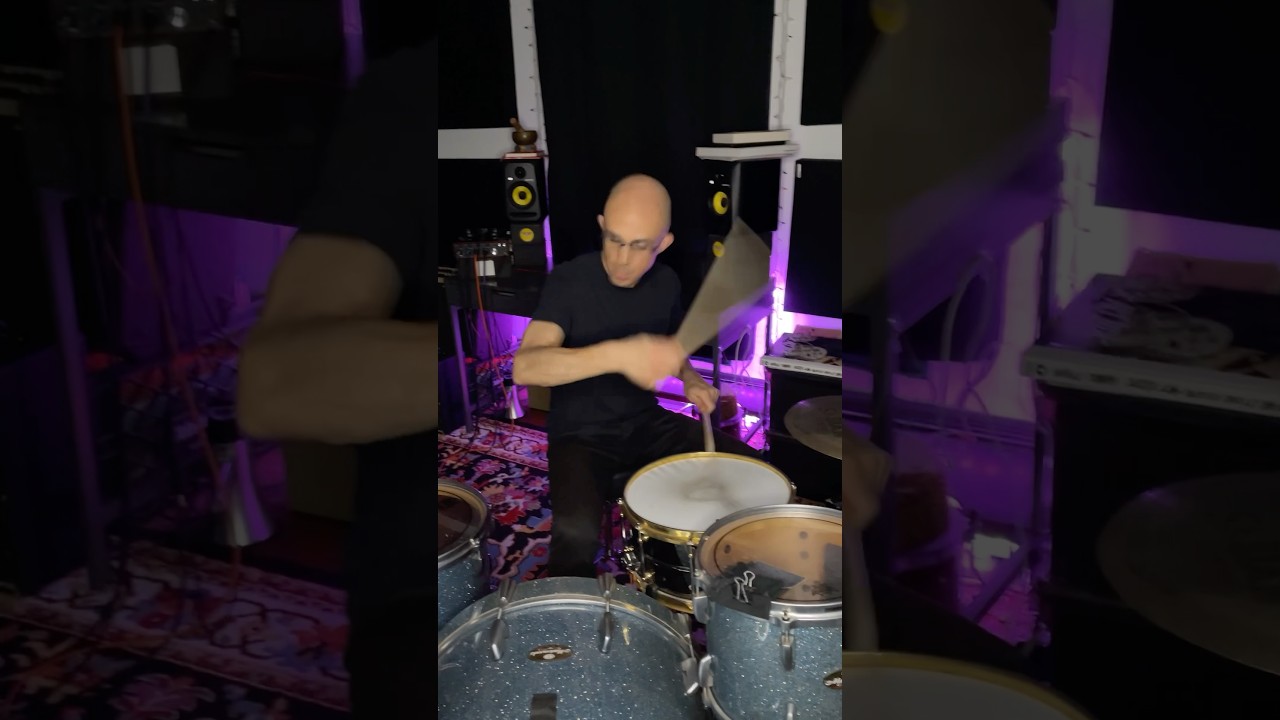 Mosquito season. #homestudio #makingbeats @PearlDrumsUS @SabianVault @VicFirthCompany