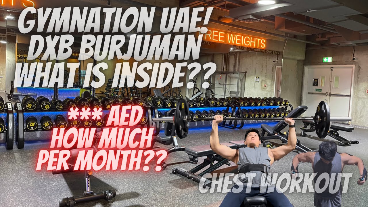 GYM TOUR | WHAT IS INSIDE GYMNATION? | BEST GYM IN DUBAI | MONTHLY FEE