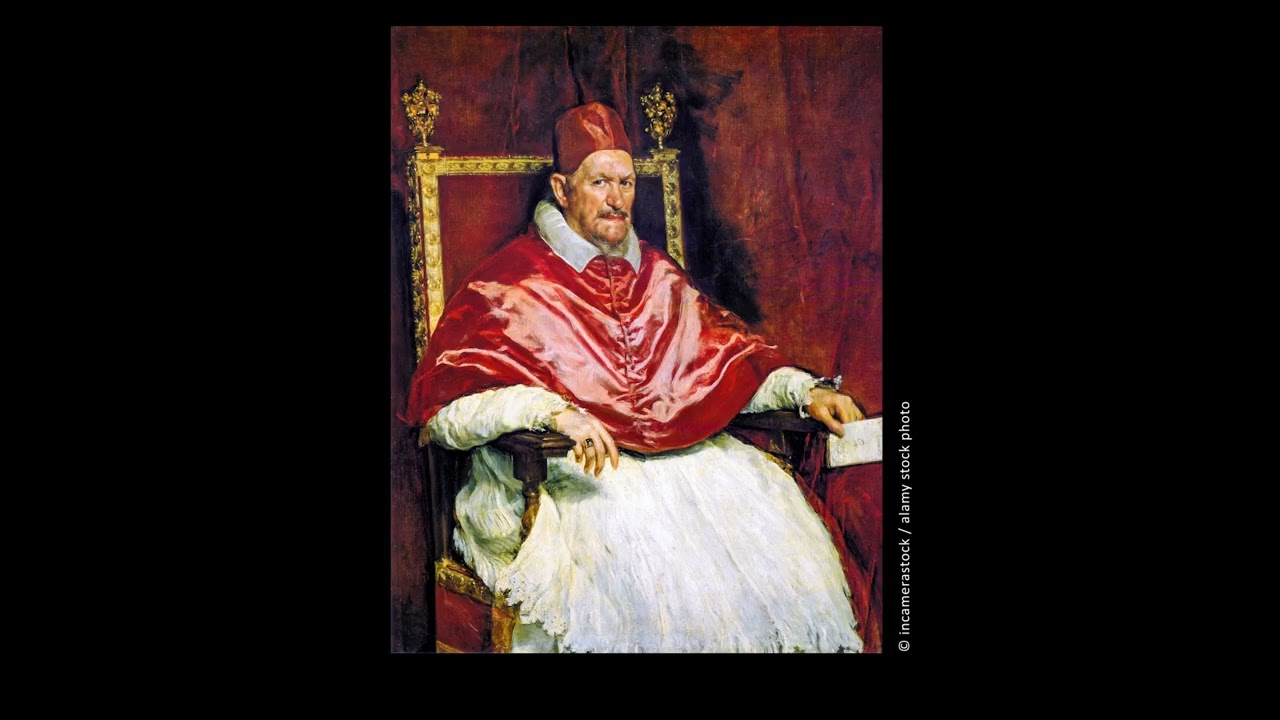 Papst Innozenz X. von Diego Velasquez