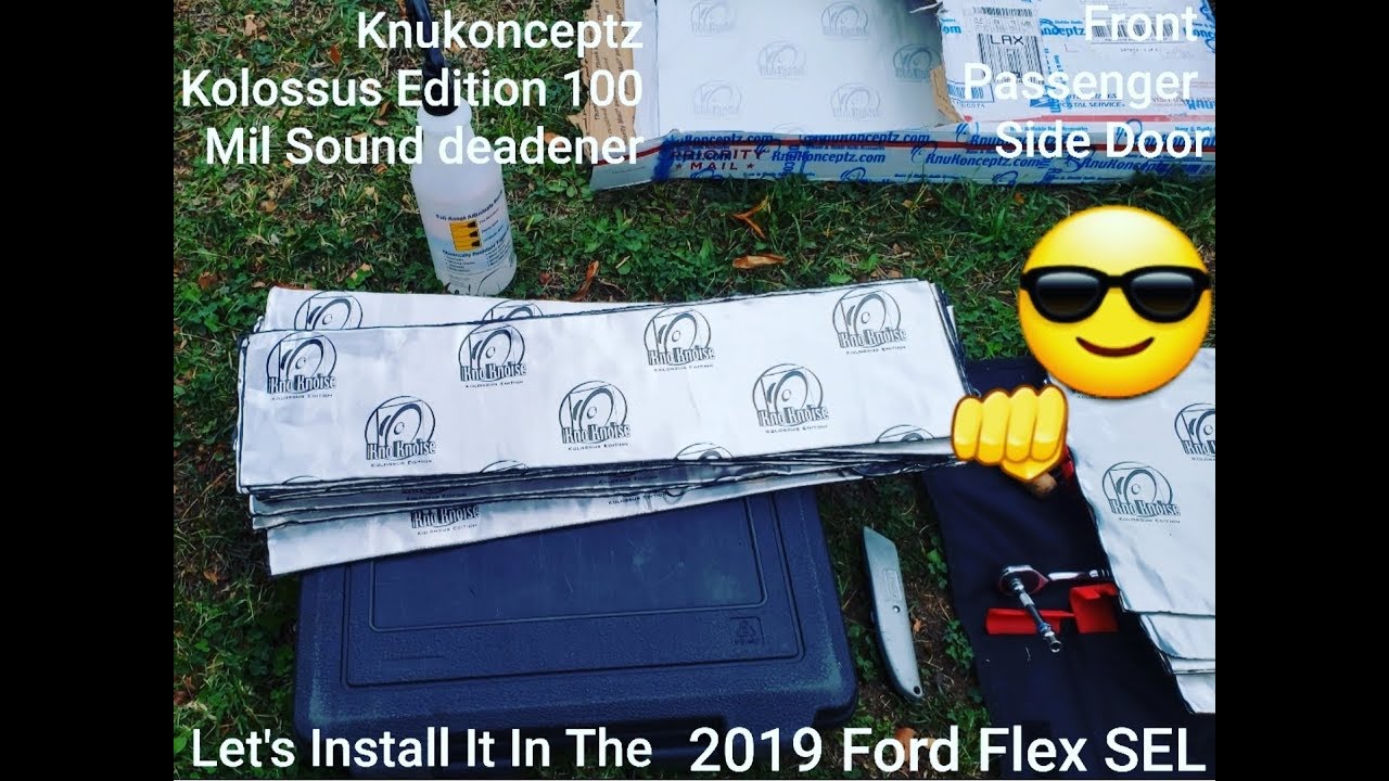 INSTALLING KNUKONCEPTZ DEADENER IN A FORD FLEX PART 1