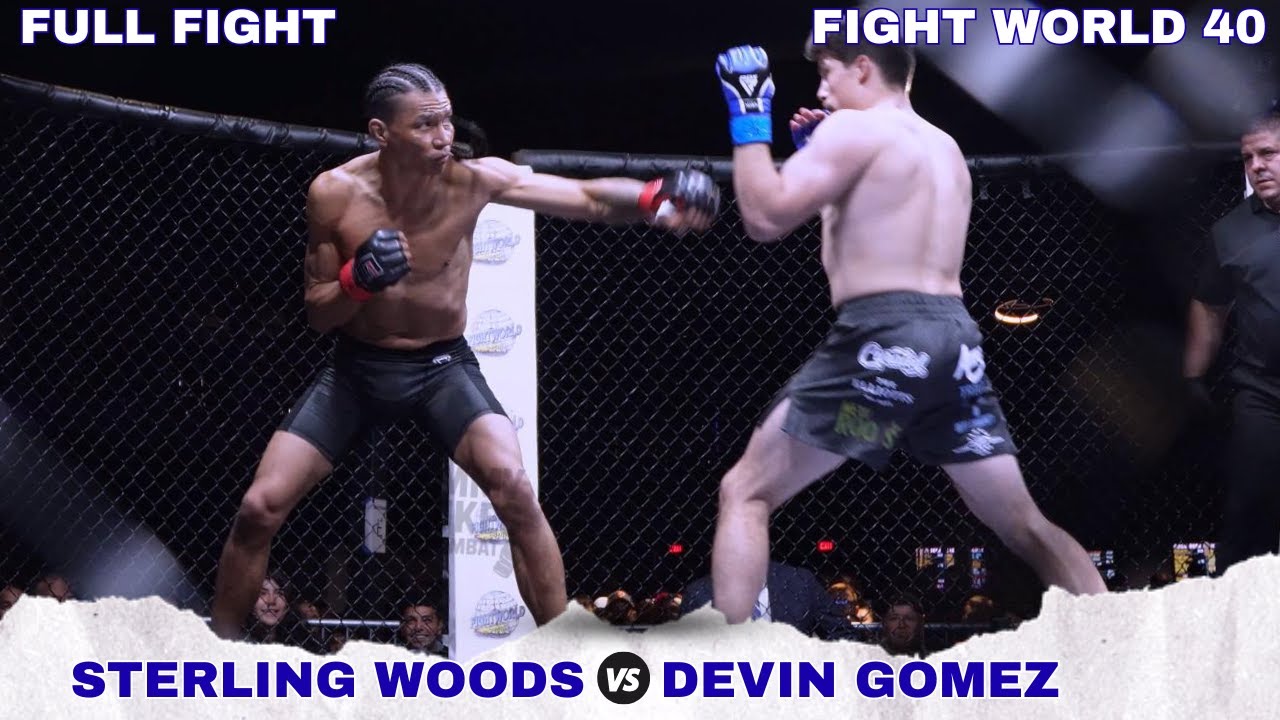Fight World 40: Sterling Woods vs Devin Gomez | Cage Side