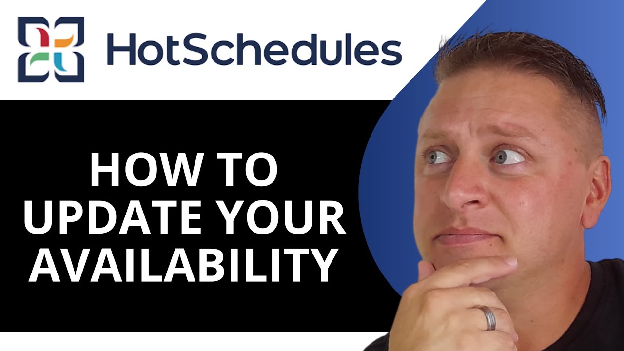 Как обновить информацию о своей доступности в Hotschedules | Учебное пособие по Hotschedules 2025
