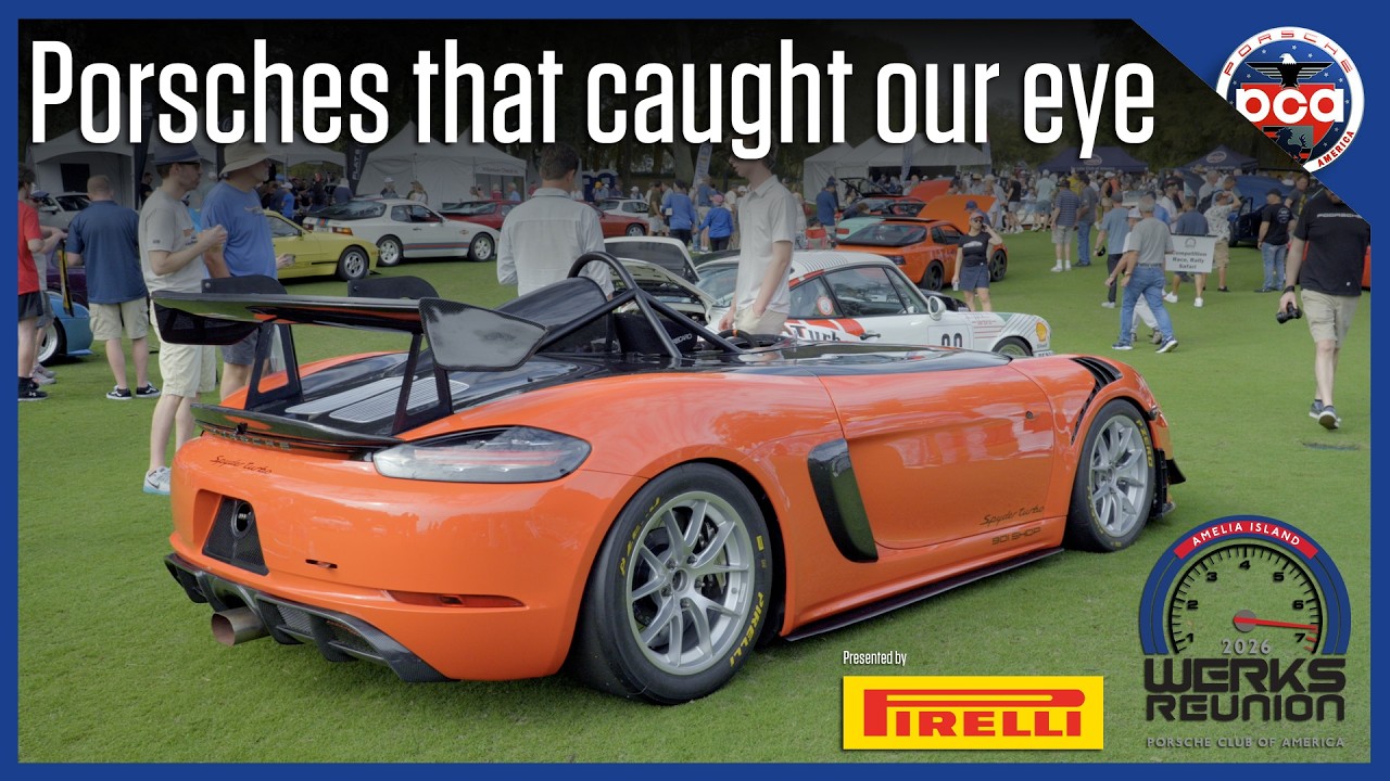 Porsche Heaven: Standout Cars from Werks Reunion Amelia Island 2026