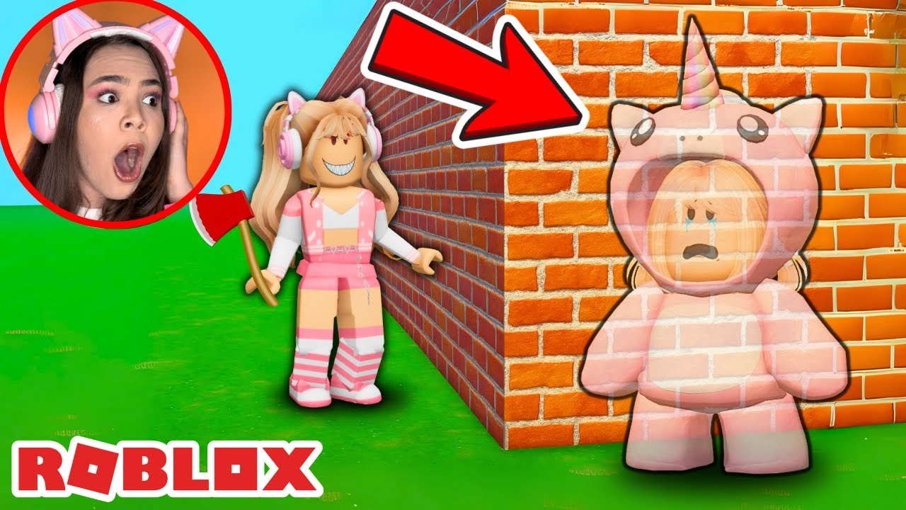 A BABY FICOU INVISÍVEL PRA SE ESCONDER DE MIM  | Roblox