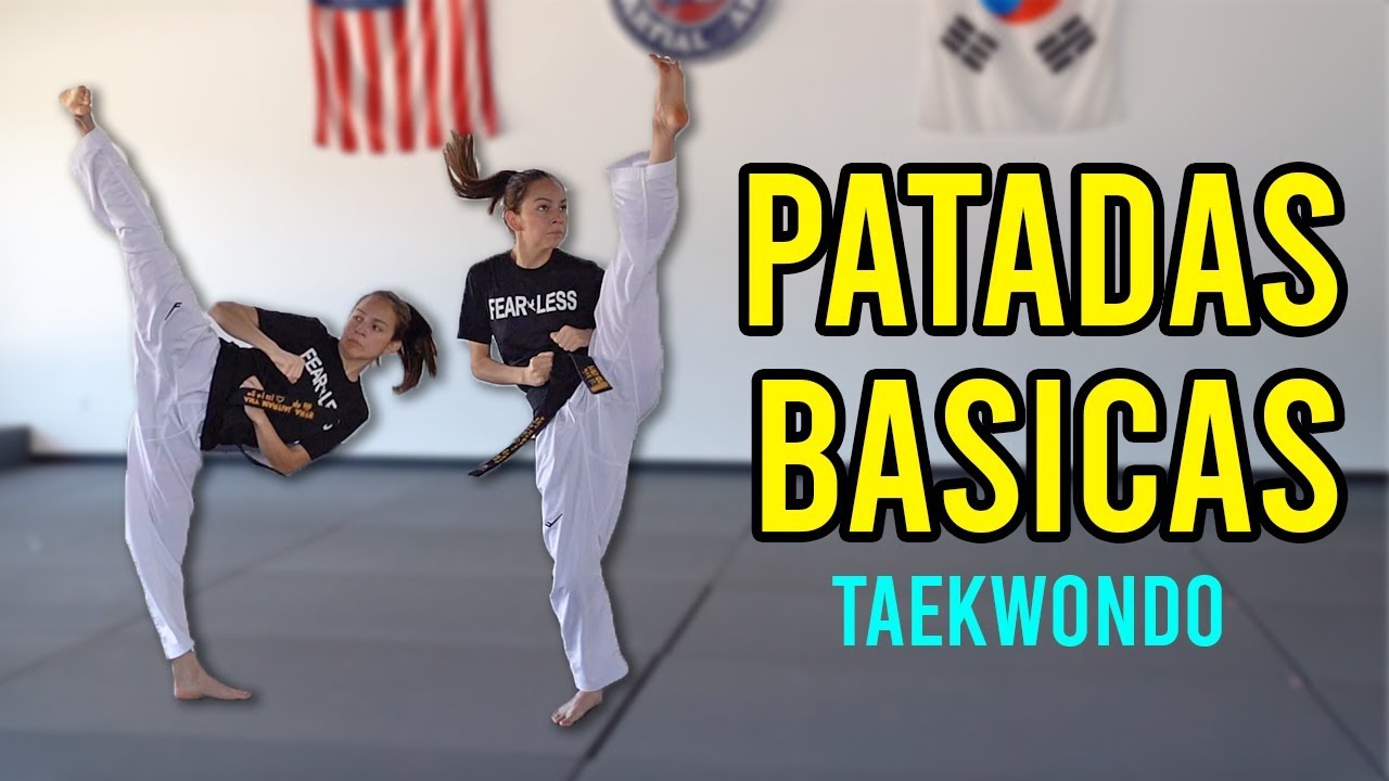 4 PATADAS BASICAS DE TAEKWONDO