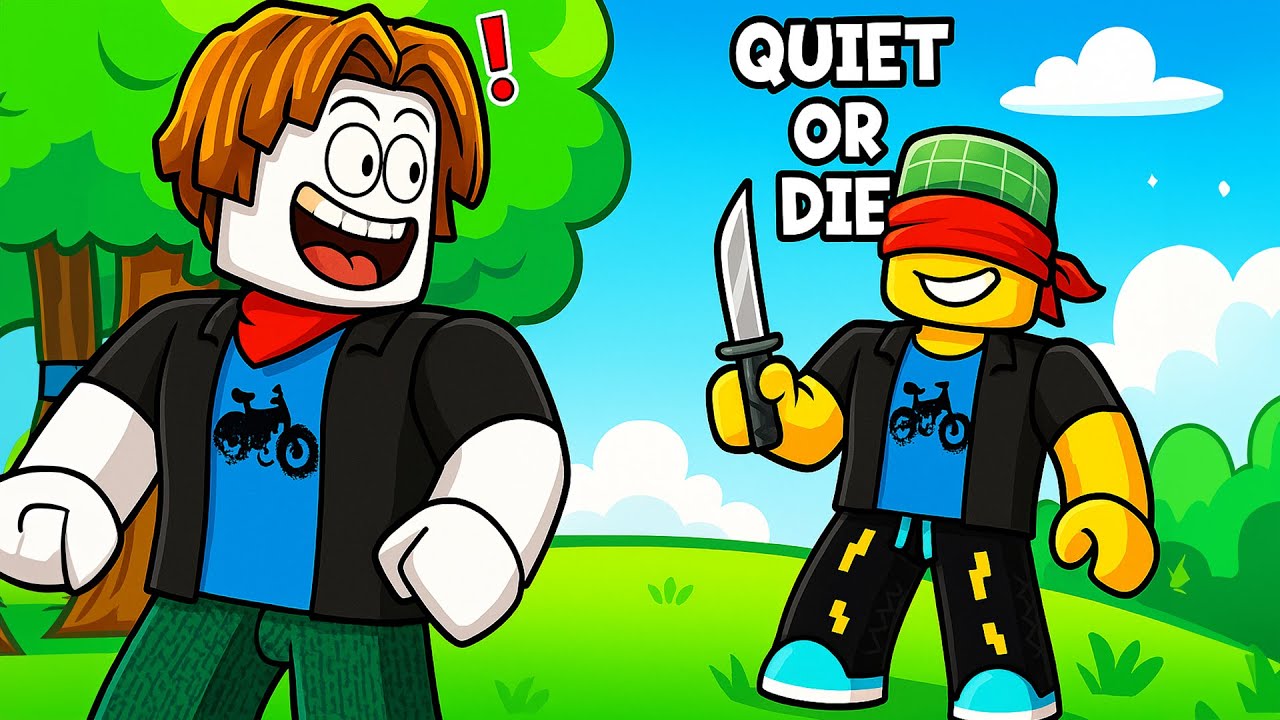CHAPATI STAY QUIET OR DIE CHALLENGE IN ROBLOX