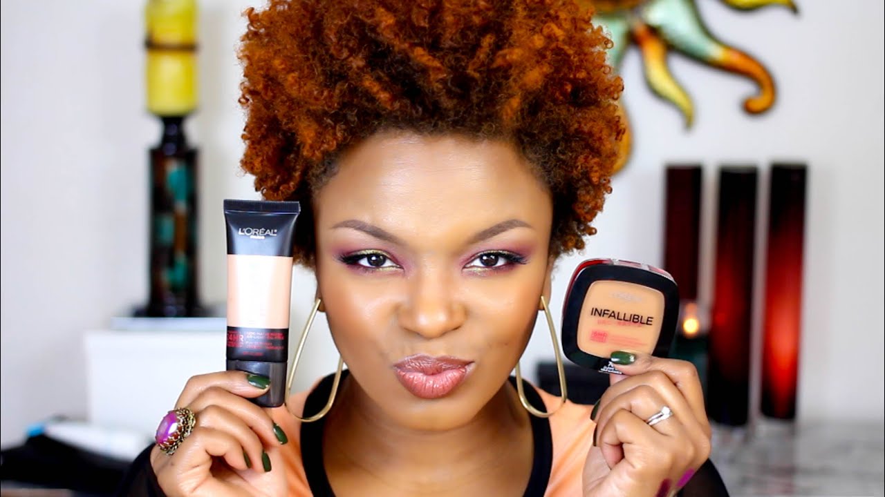 *NEW* L'oreal Infallible Pro-Matte Foundation | Soft Sable | WOC