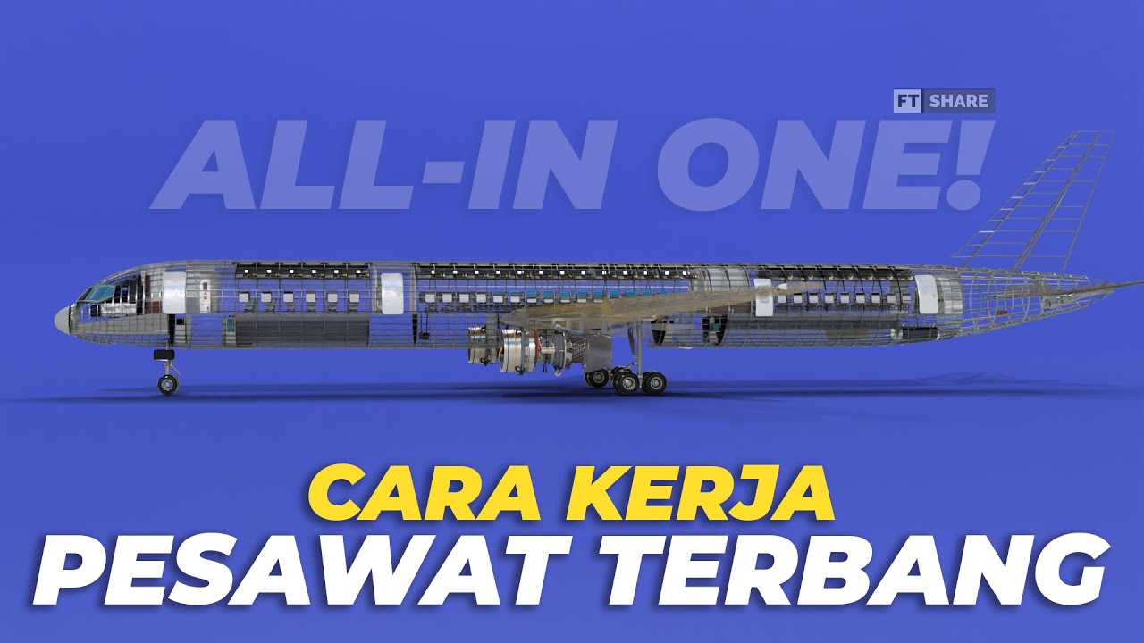 Cara Pesawat Menaklukan Langit: Cara Kerja Jet Airliner