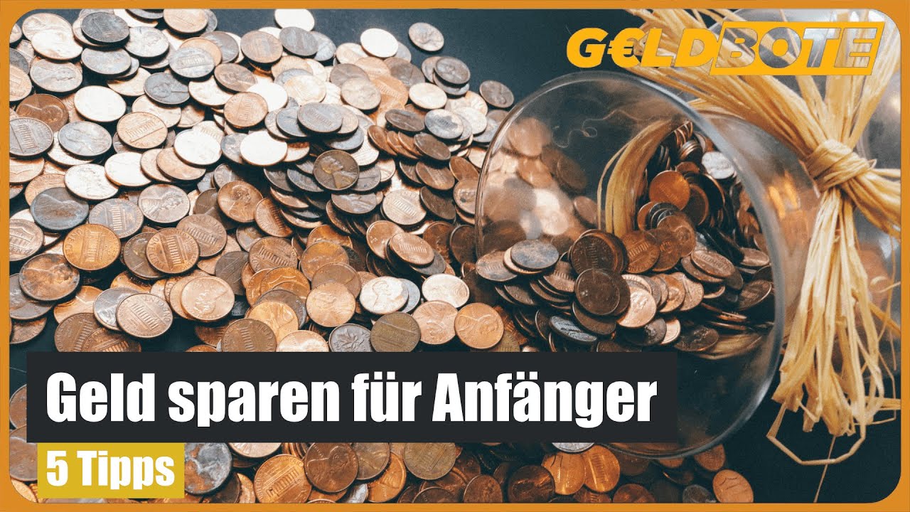 💰 Geld sparen f&uuml;r Anf&auml;nger  5 Tipps f&uuml;r 2025