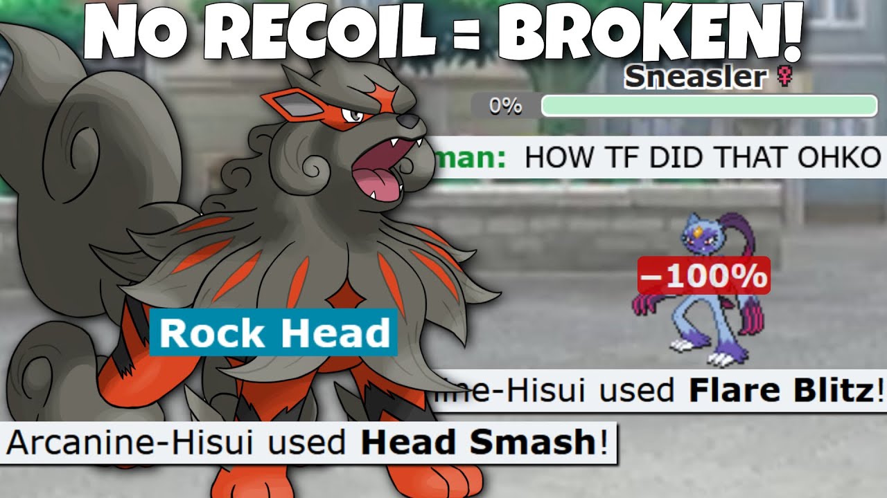 ROCK HEAD HISUIAN ARCANINE IS AMAZING! POKEMON SCARLET AND VIOLET