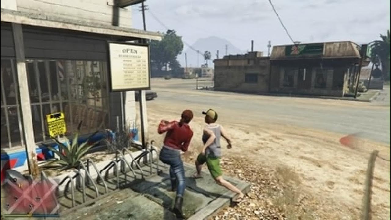 GTA Online | Claire Redfield in Sandy Shores