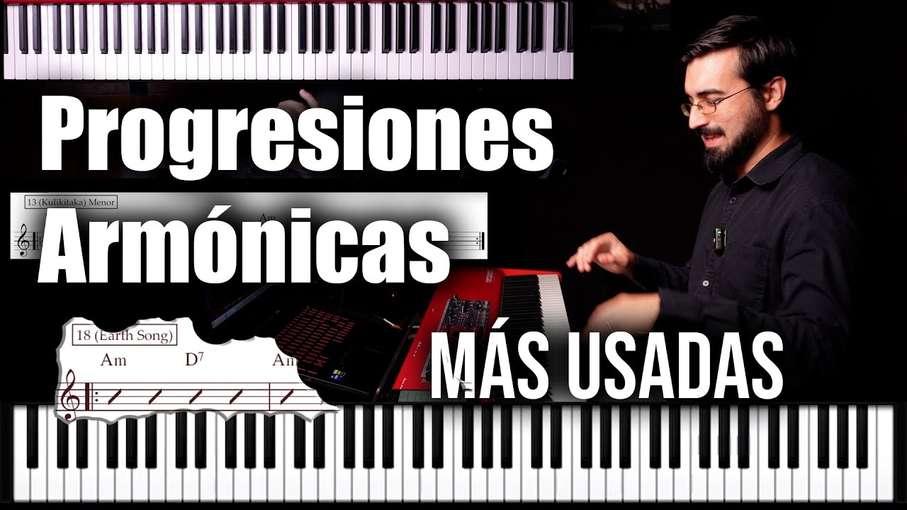 Aprende las progresiones más famosas en el piano (principiante - intermedio)