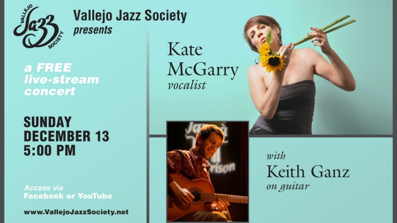 Vallejo Jazz Society presents Kate McGarry & Keith Ganz