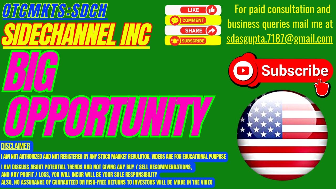 SDCH STOCK ANALYSIS | SIDECHANNEL INC BIG OPPORTUNITY