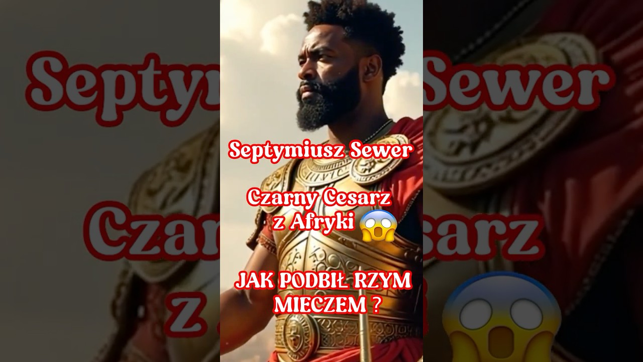 Septymiusz Sewer - Czarny Cesarz Rzymski z Afryki 😱 #SeptimiuszSewer #africa  #septimius #severus